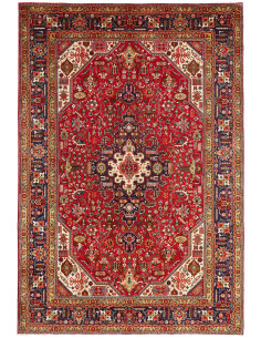 Tabriz 202x296 Cm Tabriz Persia Hand-carded Wool Cotton