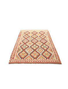 Kilim 120x188 Cm Kilim Afghanistan, Hand-carded Wool warp 2