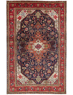 Tabriz 200x310 Cm Tabriz Persia Lana Cardata A Mano Cotone