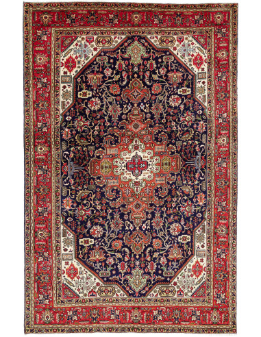 Tabriz 200x310 Cm Tabriz Persia Lana Cardata A Mano Cotone