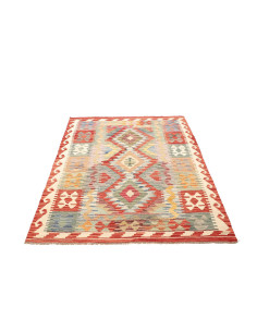 Kilim 124x175 Cm Kilim, Afghanistan, Lana Cardata A Mano 2