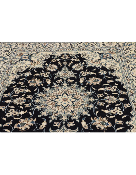 Tappeto Nain Kashmar Persia beige bianco 148x205