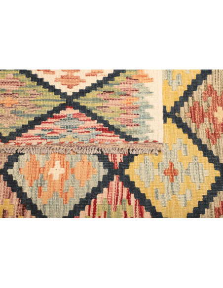 Kilim 125x188 Cm Kilim, Afghanistan, Lana Cardata A Mano
