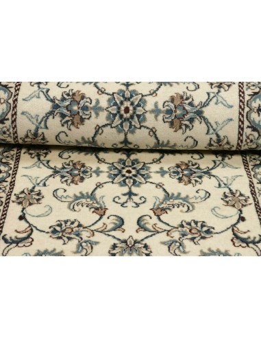 Tappeto Nain Kashmar Persia bianco 78x290