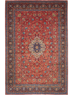 Sarough 248x372 Cm Sarough, Persia, Lana Cardata A Mano