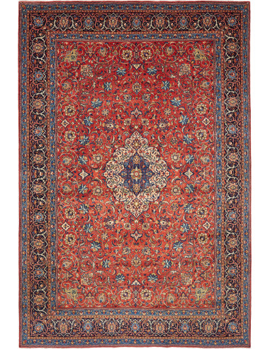 Sarough 248x372 Cm Sarough, Persia, Hand-carded Wool warp: