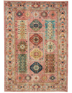 Rug Tribal Pakistan maroon 171x242