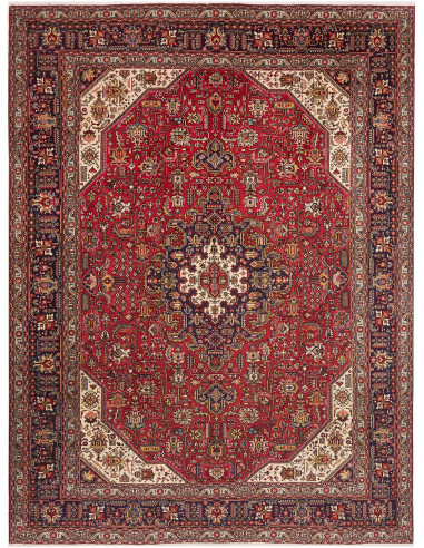 Tabriz 248x334 Cm Tabriz Persia, Lana Cardata A Mano,