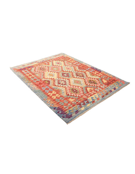 Kilim 138x182 Cm Kilim, Afghanistan, Hand-carded Wool,