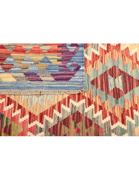Kilim 138x182 Cm Kilim, Afghanistan, Hand-carded Wool,