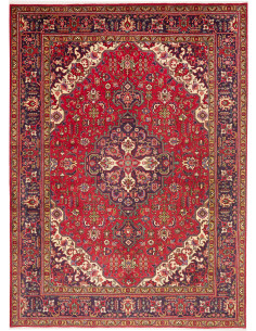 Tabriz 248x342 Cm Tabriz, Persia, Hand-carded Wool warp: