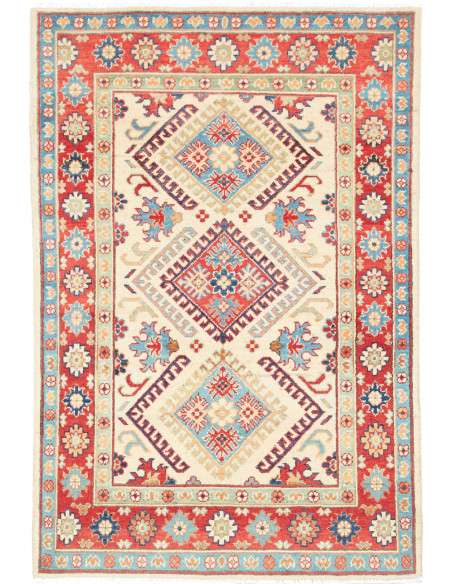 Kazak 101x152 Cm Kazak Pakistan Hand-carded Wool