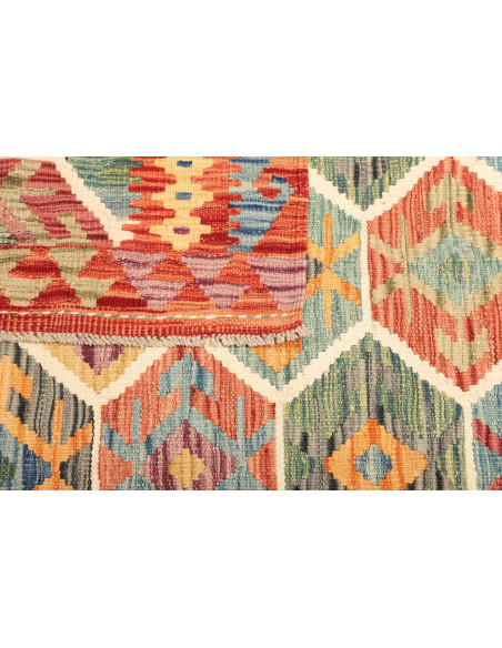 Kilim 126x176 Cm Kilim Afghanistan, Lana Cardata A Mano