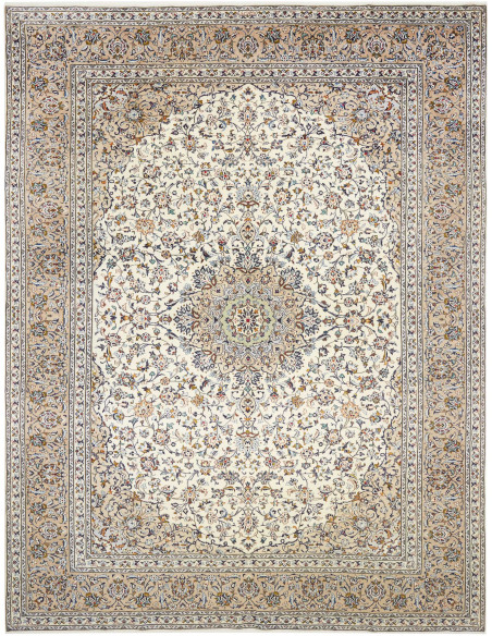 Kashan 290x385 Cm Kashan, Persia, Hand-carded Wool warp: