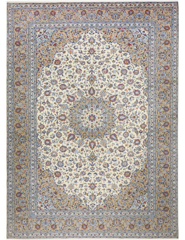 Kashan 290x400 Cm Kashan, Persia, Hand-carded Wool cotton