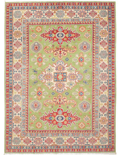 Kazak 148x205 Cm Kazak Afghanistan Hand-carded Wool Cotton