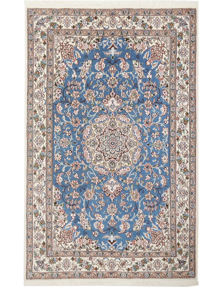 Nain 9la 124x197 Cm Nain 9la, Persia, Hand-carded Wool And