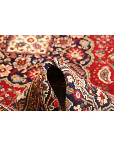 Tabriz 256x338 Cm Tabriz, Persia, Lana Cardata A Mano