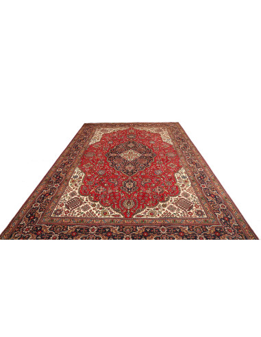 Tabriz 247x358 Cm Tabriz, Persia, Lana Cardata A Mano