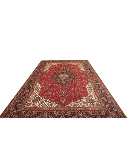 Tabriz 247x358 Cm Tabriz, Persia, Hand-carded Wool warp: