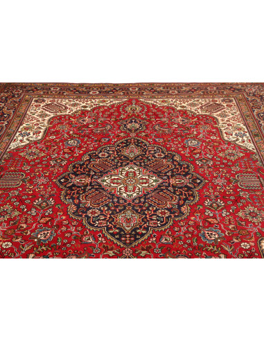 Tabriz 247x358 Cm Tabriz, Persia, Lana Cardata A Mano
