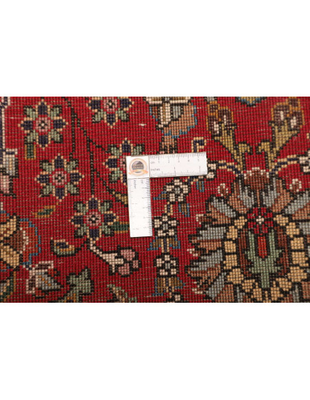 Tabriz 247x358 Cm Tabriz, Persia, Lana Cardata A Mano