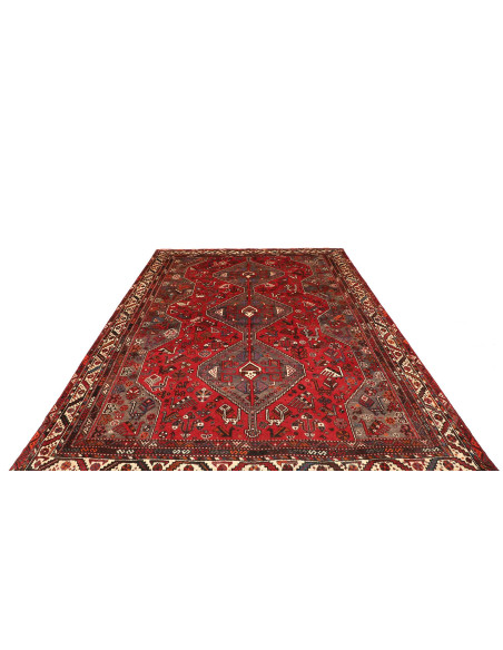 Shiraz 214x302 Cm Shiraz, Persia, Hand-carded Wool cotton
