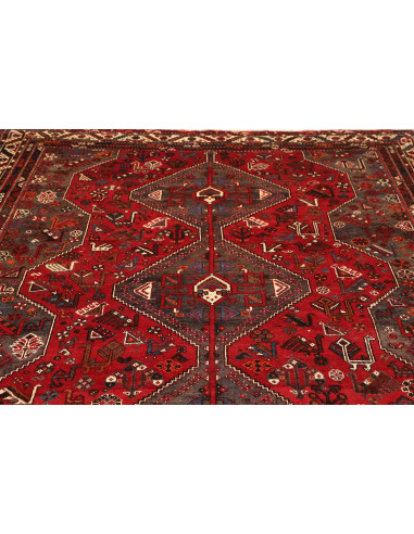 Shiraz 214x302 Cm Shiraz, Persia, Hand-carded Wool cotton