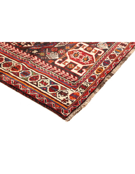 Shiraz 213x313 Cm Shiraz, Persia, Lana Cardata A Mano