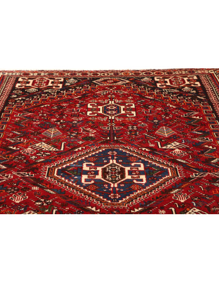 Shiraz 213x313 Cm Shiraz, Persia, Hand-carded Wool warp: