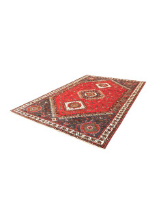 Shiraz 220x308 Cm Shiraz, Persia, Hand-carded Wool warp: 2