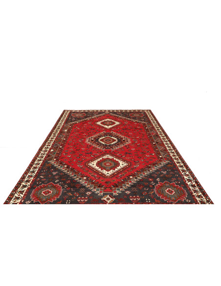Shiraz 220x308 Cm Shiraz, Persia, Hand-carded Wool warp: