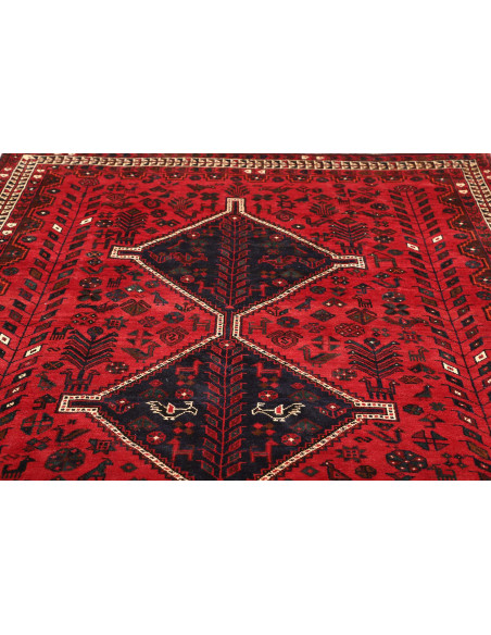 Shiraz 208x305 Cm Shiraz, Persia, Hand-carded Wool, Cotton,
