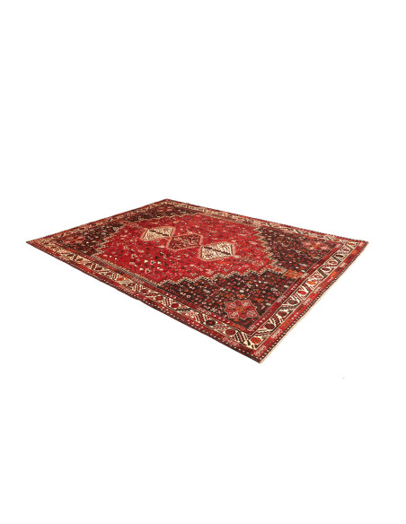 Shiraz 215x302 Cm Shiraz, Persia, Hand-carded Wool warp: