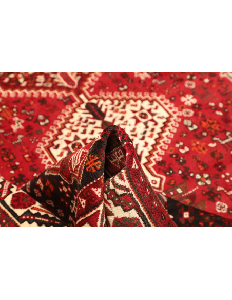 Shiraz 215x302 Cm Shiraz, Persia, Lana Cardata A Mano