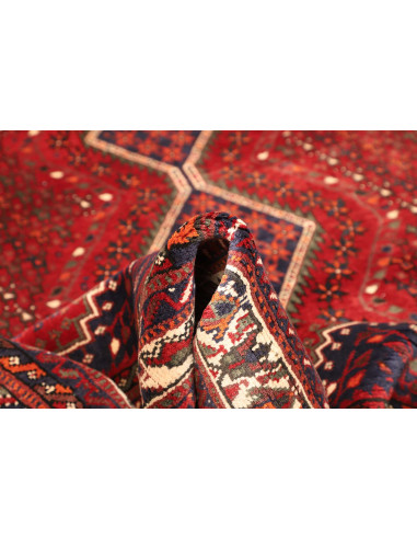 Shiraz 208x285 Cm Shiraz, Persia, Lana Cardata A Mano