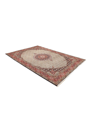 Moud 200x290 Cm Moud, Persia, Hand-carded Wool warp: