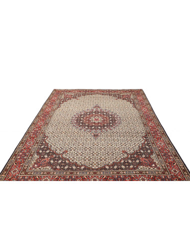 Moud 200x290 Cm Moud, Persia, Hand-carded Wool warp: