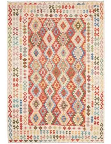 Kilim 208x291 Cm Kilim, Afghanistan, Wool, Cotton