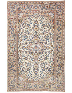 Kashan 197x306 Cm Kashan, Persia, Lana Cardata A Mano