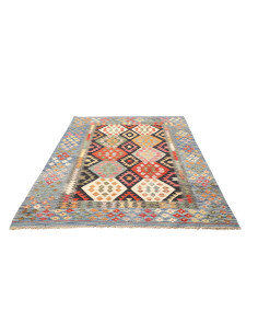 Kilim 167x239 Cm Kilim, Afghanistan, Hand-carded Wool 2