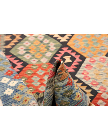 Kilim 167x239 Cm Kilim, Afghanistan, Hand-carded Wool