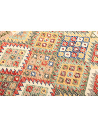 Kilim 183x243 Cm Kilim Afghanistan Lana Cardata A Mano