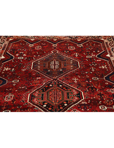 Shiraz 170x245 Cm Shiraz, Persia, Hand-carded Wool warp: