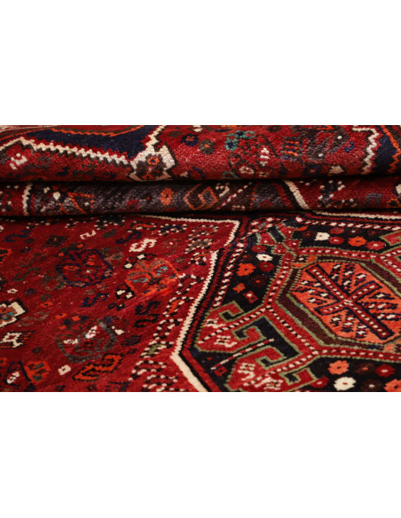 Shiraz 170x245 Cm Shiraz, Persia, Lana Cardata A Mano