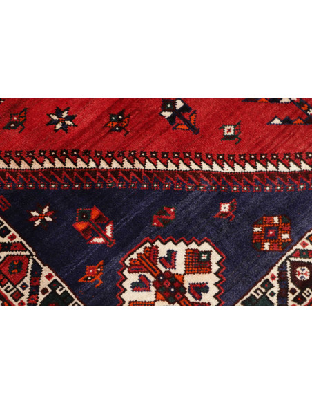 Shiraz 160x233 Cm Shiraz, Persia, Hand-carded Wool, Cotton