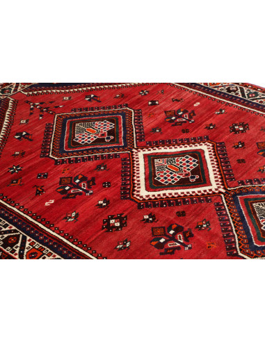 Shiraz 160x233 Cm Shiraz, Persia, Hand-carded Wool, Cotton