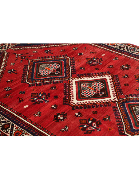 Shiraz 160x233 Cm Shiraz, Persia, Hand-carded Wool, Cotton
