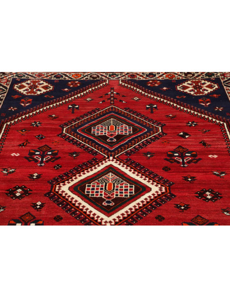 Shiraz 160x233 Cm Shiraz, Persia, Hand-carded Wool, Cotton