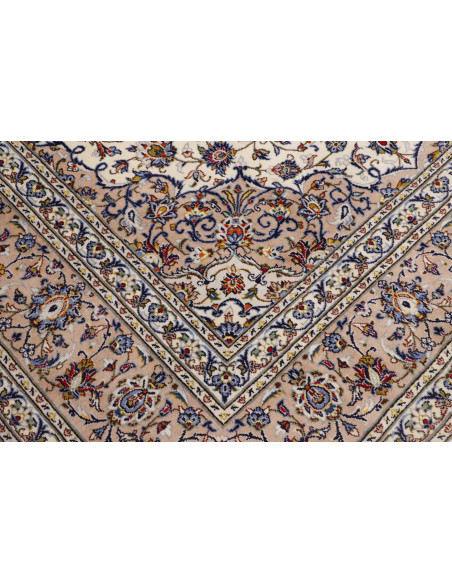 Kashan 243x363 Cm Kashan, Persia, Hand-carded Wool warp: